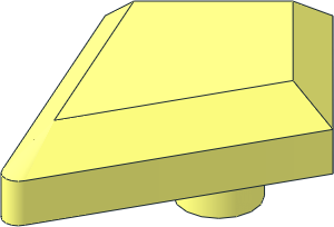 Kite  1.5 x  2 with  0.8 L Bar and Chamfered Edges