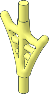 Minifig Weapon Web Effect  4L Spreading with Bars at Both Ends