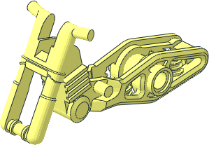 Motorcycle Chassis, Snowmobile