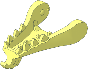 Animal Dragon Head Jaw Lower