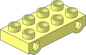 Duplo Car Base  2 x  4