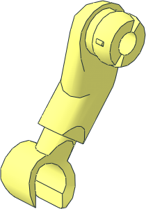 Minifig Arm Right with Integral Hand Minifig Arm Right with Integral Hand