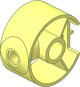 Animal Tail Joint with Short Pin Connector Animal Tail Joint with Short Pin Connector