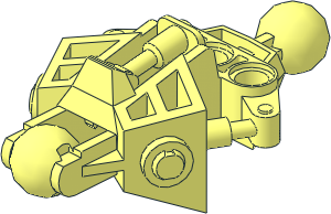 Constraction Limb 7 Lower Section with 3 Transverse Pinholes