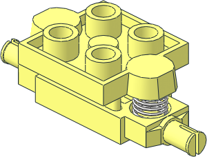 Car Wheel Holder  2 x  2 with Suspension