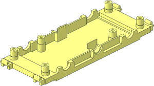 ~Electric Power Functions Train Motor - Bottom