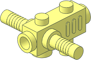 Minifig Tool Holder Minifig Tool Holder