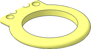 ~Strap 2 x 16 with End Rings - Ring End Segment ~Strap 2 x 16 with End Rings - Ring End Segment