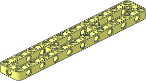 Technic Beam 19 x 3 with Three Open Areas 5 x 1 Technic Beam 19 x 3 with Three Open Areas 5 x 1