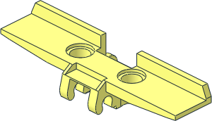 Technic Chain Tread 7 Wide with Cleat