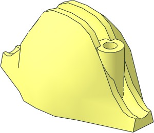 ~Minifig Hat Bicorne (Obsolete) ~Minifig Hat Bicorne (Obsolete)