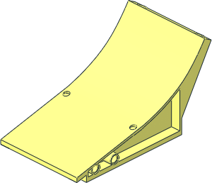 Sports Stuntz Loop Ramp Base