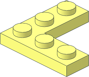 Plate 3 x 3 Corner Plate 3 x 3 Corner