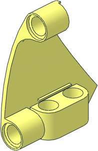 Technic Panel Fairing Smooth Right #62 (Wide Medium Triangle)