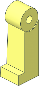 Minifig Leg Right Long with Closed Hole