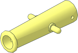 ~Minifig Cannon Shooting Barrel