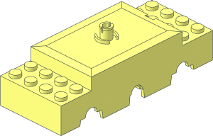~Electric Power Functions Train Motor - Top