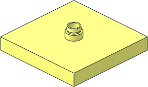 Duplo Turntable Base  4 x  4