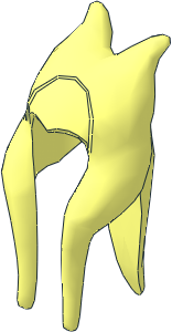 Minifig Headdress SW Togruta Montrals