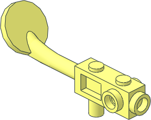 Minifig Metal Detector without Stud on Search Head Minifig Metal Detector without Stud on Search Head