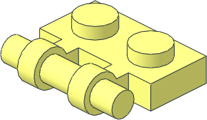 Plate  1 x  2 with Handle