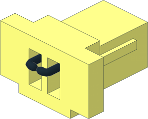 | Brickstuff Standard Plug with Black Cable Stub