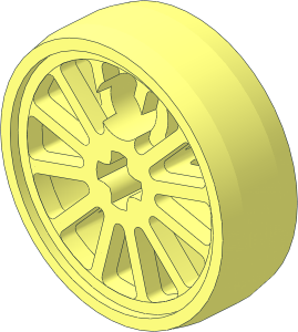 | BBB Train Wheel Medium Blind Driver 24.0 mm