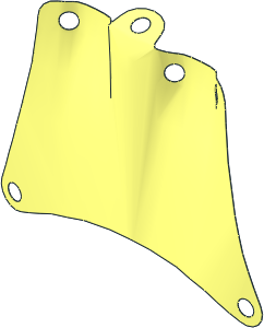 Sail 12 x 10 Trapezoidal (Formed Shape 1)