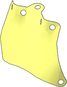 Sail 12 x 10 Trapezoidal (Formed Shape 3)