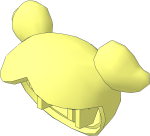 ~Minifig Hair Powerpuff Girls Bubbles