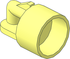 ~Magnet Cylindrical Casing for Train Base  6 x 22 Type 1