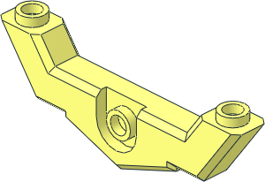 ~Minifig Helmet Large Square - Side Extensions