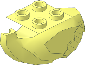 ~Animal Ostrich Body Left Shell