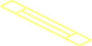 ~Pattern Car Grille for Sticker  1.1 x  3.9 - Mask