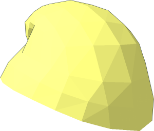 ~Minifig Headdress Beanie with Pom Pom Patternable Surface