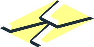 ~Tile  6 x  6 with Groove and Underside Studs with Black and White Roof Shingle Outlines Pattern - 1/24th