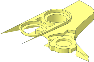 ~Ripcord Flexible with Handle Thin for Chima Speedorz (91 Teeth) - Handle