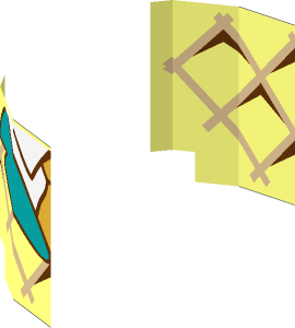 ~Brick  2 x  2 Round with Pin Holes with Waffle, Dark Turquoise Lapels, White Shirt and Metallic Gold Tie Pattern - Half