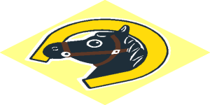 ~Pattern Horseshoe and Black Horse Head