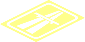 ~Sticker  3.5 x  2.6 with White Motorway Logo - Background