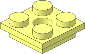 Support 2 x 2 x 5 Lattice Pillar Top Support 2 x 2 x 5 Lattice Pillar Top