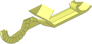 ~Duplo Arm  3L with Locking Ring Quarter