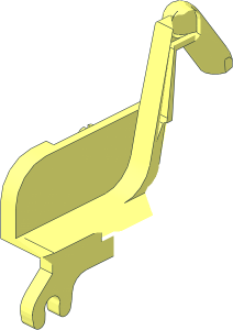 ~Minifig Wheelchair - Half