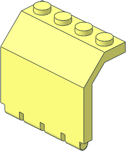 Hinge Panel 2 x 4 x 3.333 Hinge Panel 2 x 4 x 3.333