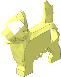 ~Animal Dog Terrier Structure Half