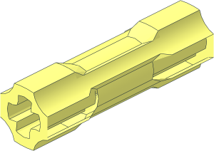 ~Technic Axle Joiner  3L without  2 Sides