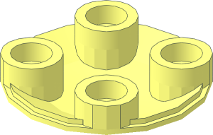 ~Dish  2 x  2 without Rim without Patternable Surfaces Including Cond-Lines