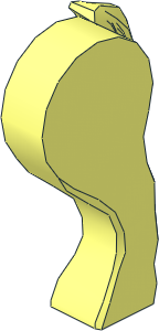 ~Animal Horse Poseable Rear Left Leg