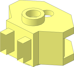 ~Hinge  1 x  2 Locking with Towball Socket