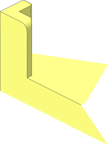 ~Panel  2 x  2 x  1 Corner Posts with Centre Stud - Quarter